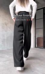 شلوار کرپ الیزه مدل میرا کد 1222 - Image 4