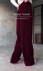 شلوار کرپ الیزه مدل میرا کد 1222 - Image 6