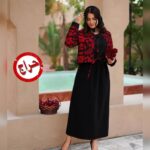 ست 3 تیکه کت و سارافون و کمربند مجلسی و بیرونی کد 1235