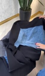 ست دورس و شلوار مدل صدف کد 1219 - Image 2