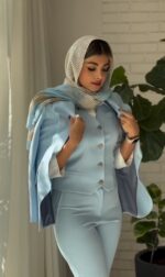 ست کت و شلوار و ژیله مدل الینا کد 1216 - Image 3