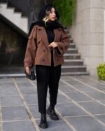 پالتو مدل شایلی کد 1218 - Image 4