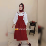 ست شومیز و سارافون کالکشن‌ یلدا مدل رز کد 1226