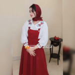 ست شومیز و سارافون کالکشن‌ یلدا مدل رز کد 1226 - Image 2