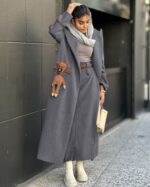 ست پالتو و دامن مدل کالین کد 1248 - Image 3