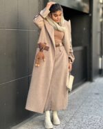 ست پالتو و دامن مدل کالین کد 1248 - Image 5