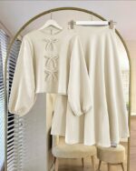 ست بلوز دامن مدل روشا کد 1261 - Image 7