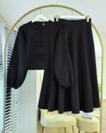 ست بلوز دامن مدل روشا کد 1261 - Image 3