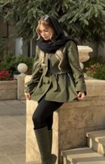 ترنچ کت کتان مدل لاریسا کد 1246 - Image 4