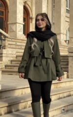 ترنچ کت کتان مدل لاریسا کد 1246 - Image 6