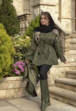 ترنچ کت کتان مدل لاریسا کد 1246 - Image 3