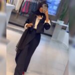 ست کت کراپ و شلوار مدل مهلا کد 1265 - Image 3