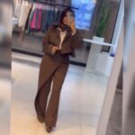 ست کت کراپ و شلوار مدل مهلا کد 1265 - Image 2