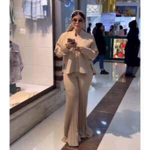 ست شومیز و شلوار پلیسه