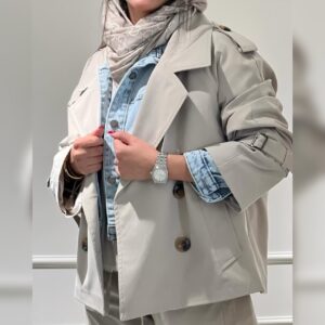 ست ترنچ کت و شلوار مدل سلین