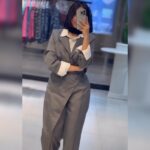 ست کت کراپ و شلوار مدل مهلا کد 1265 - Image 4