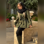 ترنچ کت کتان مدل لاریسا کد 1246