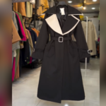 ترنچ کت کتان آستر دار مدل مهدیس کد 1256 - Image 5