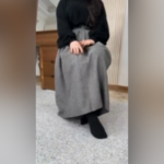 ست بافت و دامن مدل لاله کد 1257 - Image 4