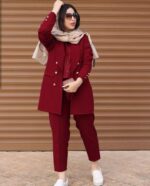 ست کت و شلوار مدل مهلا کد 1277 - Image 2