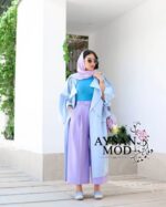 ست مانتو شلوار مدل رابیا کد 1272 - Image 8