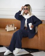 ست شومیز و شلوار مدل روجا کد 1287 - Image 2