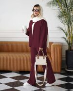 ست شومیز و شلوار مدل روجا کد 1287 - Image 5