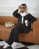 ست شومیز و شلوار مدل روجا کد 1287 - Image 3