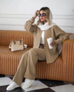 ست شومیز و شلوار مدل روجا کد 1287 - Image 7