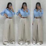 شلوار بگ زارا درجه یک کد 1293 - Image 3