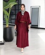 ست دو تیکه پانچ و دامن کد 1302 - Image 4