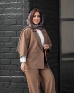 ست کت و شلوار مدل ملودی جنس اسکاچی‌ کد 1306 - Image 15