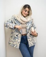 کت مدل مهرگل کد 1308 - Image 5