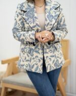 کت مدل مهرگل کد 1308 - Image 4