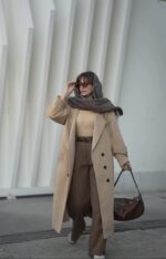 پالتو و شلوار توییت پشمی مدل منگو کد 1288 - Image 2