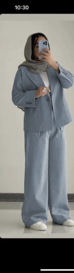 ست کت و شلوار مدل موکا کد 1301 - Image 6