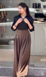 شلوار بگ پیله دار کد 1312 - Image 3