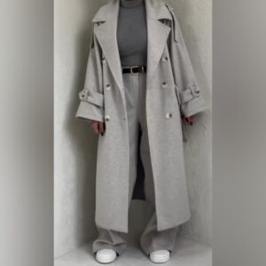 ست پالتو و توییت پشمی مدل ولنتین