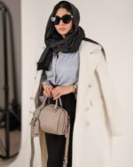 ست مانتو و شلوار مدل مونیکا کد 1281 - Image 6