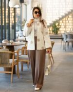 ست کت و شلوار مدل لنا کد 1284 - Image 5