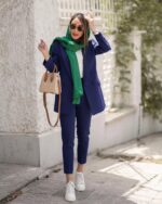 ست کت و شلوار مدل پرنا پلاس کد 1289 - Image 3