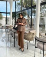 ست کت و شلوار مدل مروارید کد 1290 - Image 2