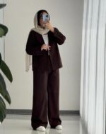 ست کت و شلوار مدل موکا کد 1301 - Image 5