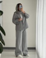 ست کت و شلوار مدل موکا کد 1301 - Image 4