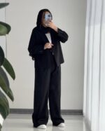 ست کت و شلوار مدل موکا کد 1301 - Image 2