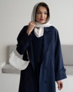 ست سه تیکه مانتو و شلوار و ژیله مدل سودا کد 1303 - Image 5