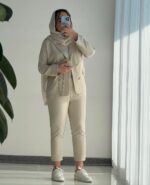 ست کت و شلوار مدل ماهین کد 1304 - Image 5