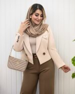 ست کت و شلوار جنس مازراتی مدل نبات کد 1311 - Image 3