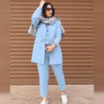 ست کت و شلوار مدل مهلا کد 1277