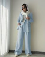 ست کت و شلوار مدل النا کد 1323 - Image 8